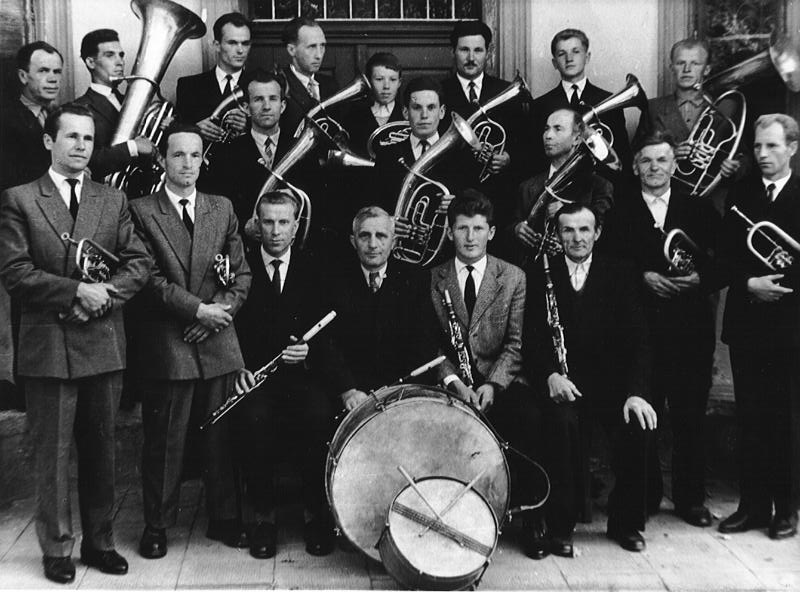Orkiestra i Chór Siołkowa — archiwalne zdjęcie